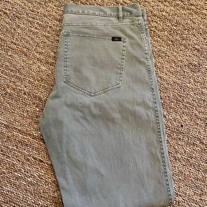 Faherty Comfort Twill 5-Pocket 2.0 Pants - Green